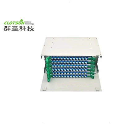 ODF光配线架--72芯一体化机框（含托盘、适配器、尾纤）